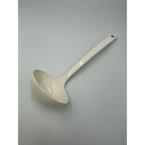 Ultratemp Soup Ladle Nylon White High Temp Plastic Retro Vintage 80s 90s #2109